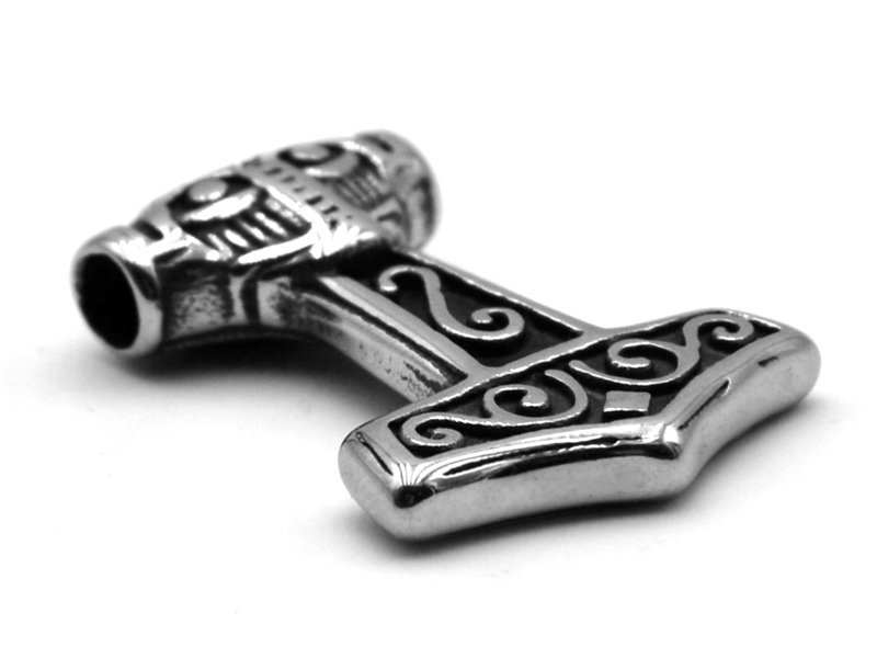 Edelstahlanhänger  "Thors Hammer" (3x2cm)