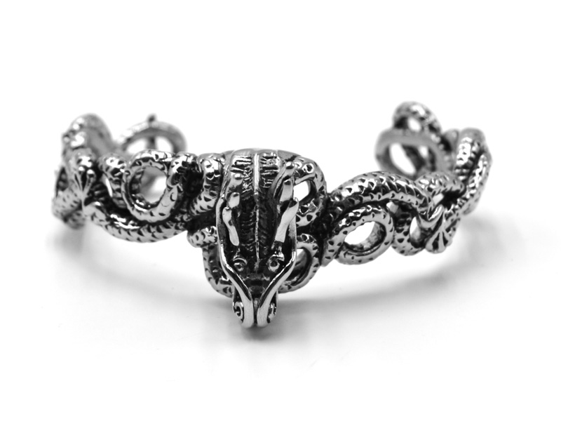 Edelstahlarmreif "Dragon"