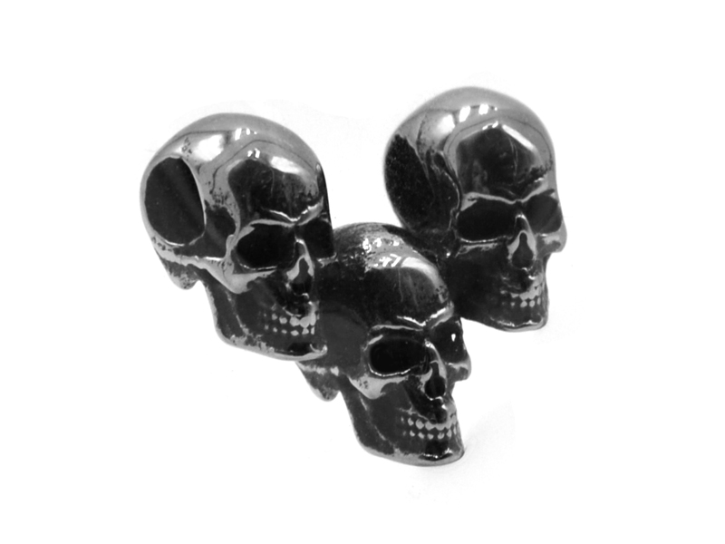 Edelstahlanhänger "Skully 3"