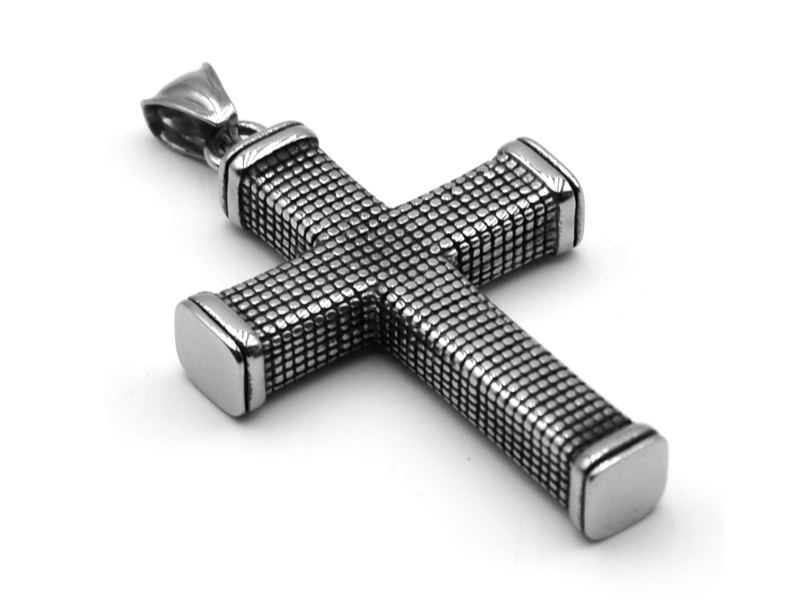 Edelstahlanhänger "Kreuz"