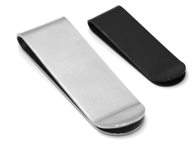 Edelstahl Geldklammer (5cmx1,5cm)