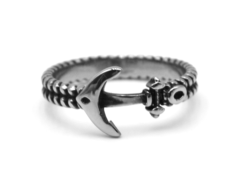 Edelstahlring "Anker"