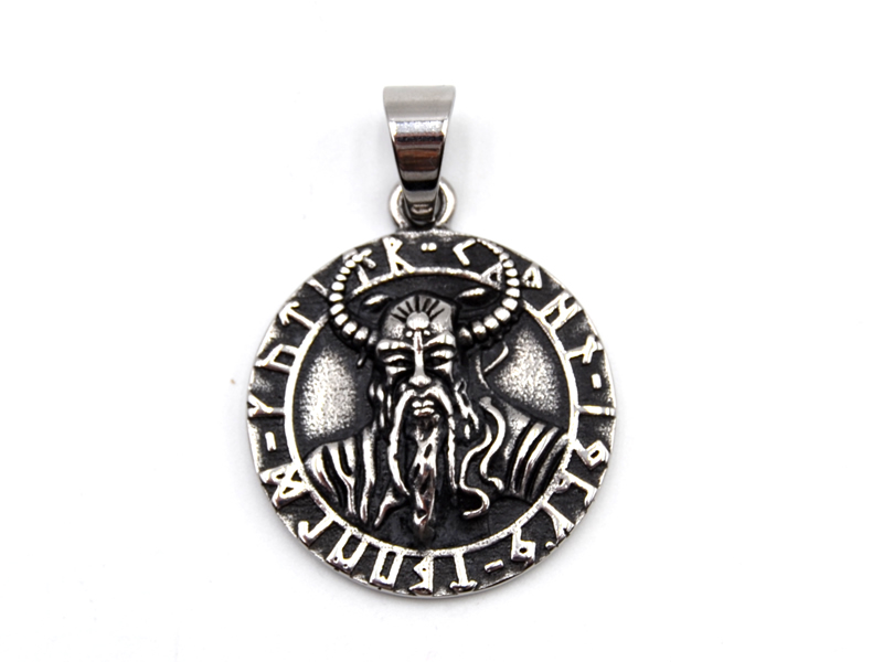 Edelstahlanhänger Keltisch Wikinger