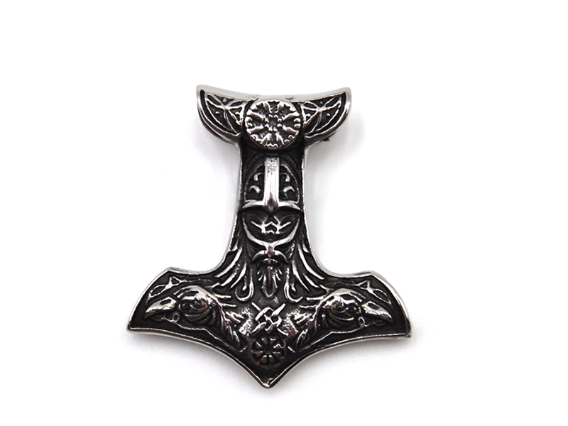 Edelstahlanhänger Thorshammer