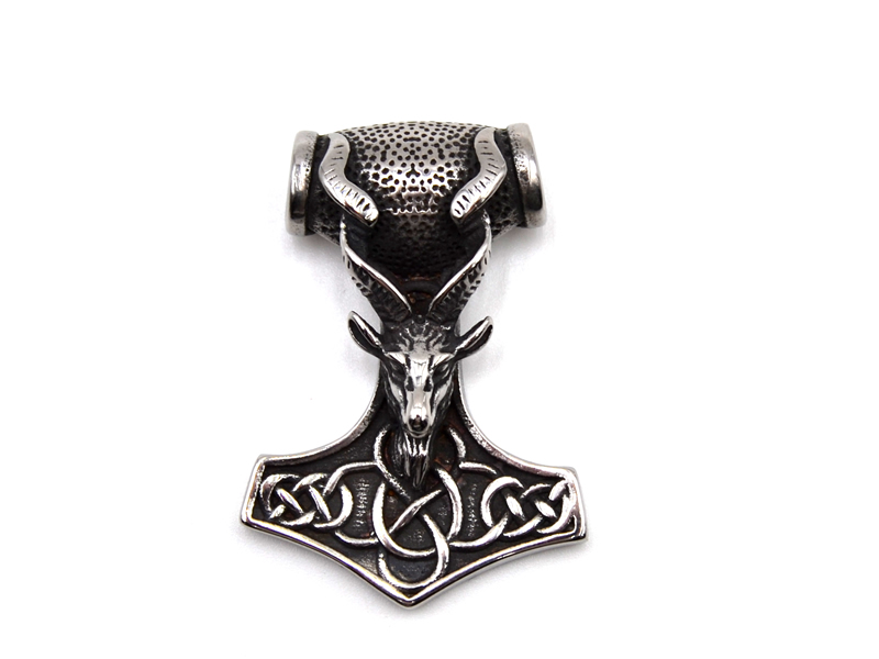 Edelstahlanhänger Thorshammer