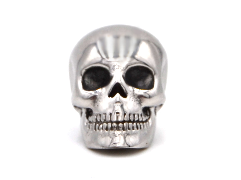 Edelstahlanhänger Skull