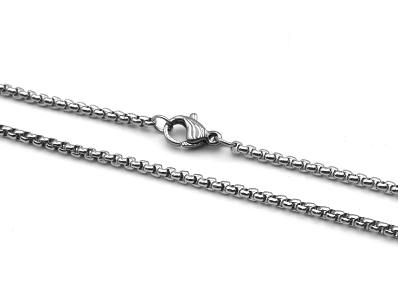 Edelstahlkette (3mm) (42cm)