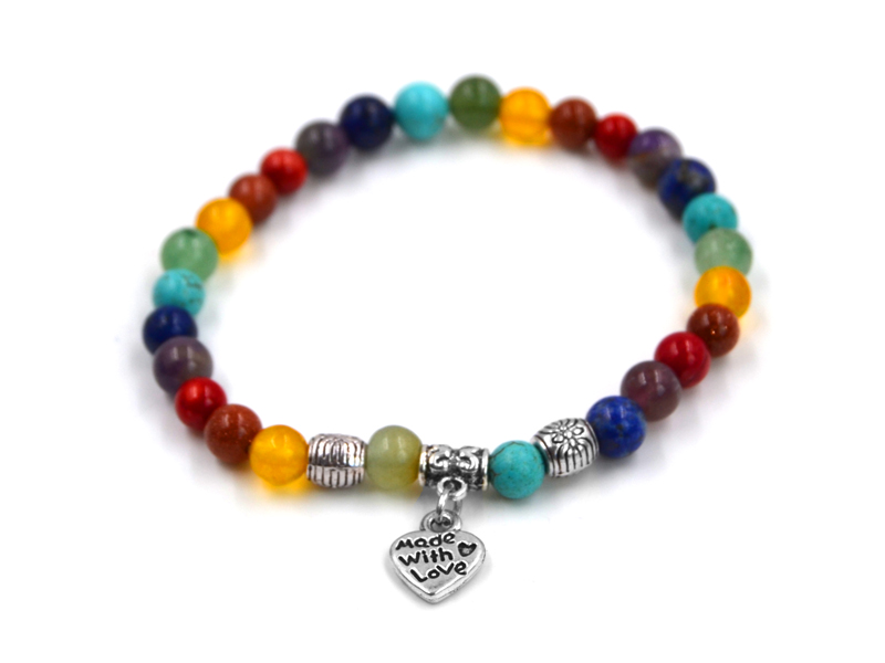 Echtsteinarmband Shamballa