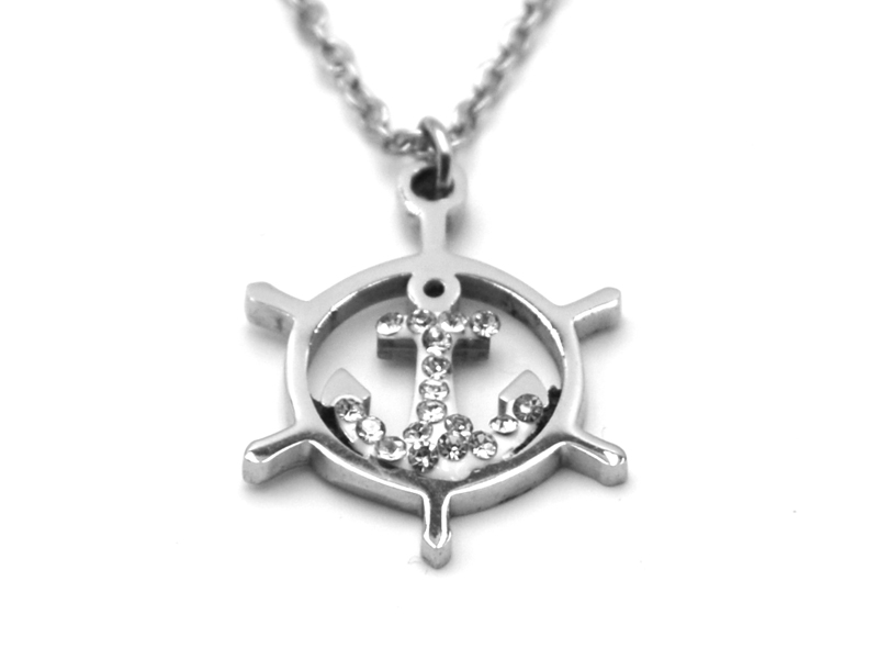 Edelstahlkette Ruder (45cm+5cm)