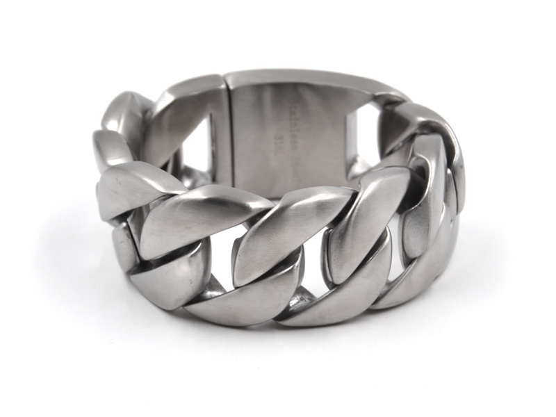 Edelstahl Panzerarmband (22cm x 3cm)