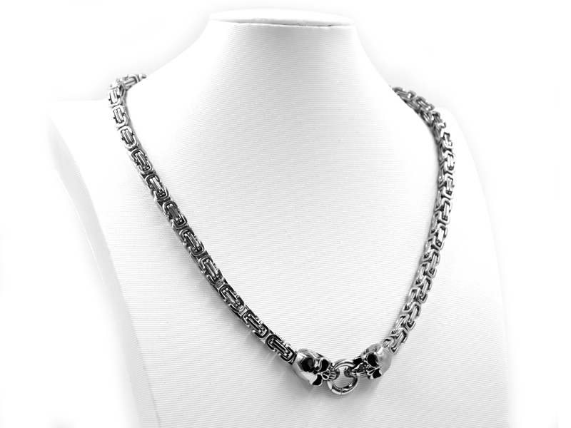 Königskette mit Skull