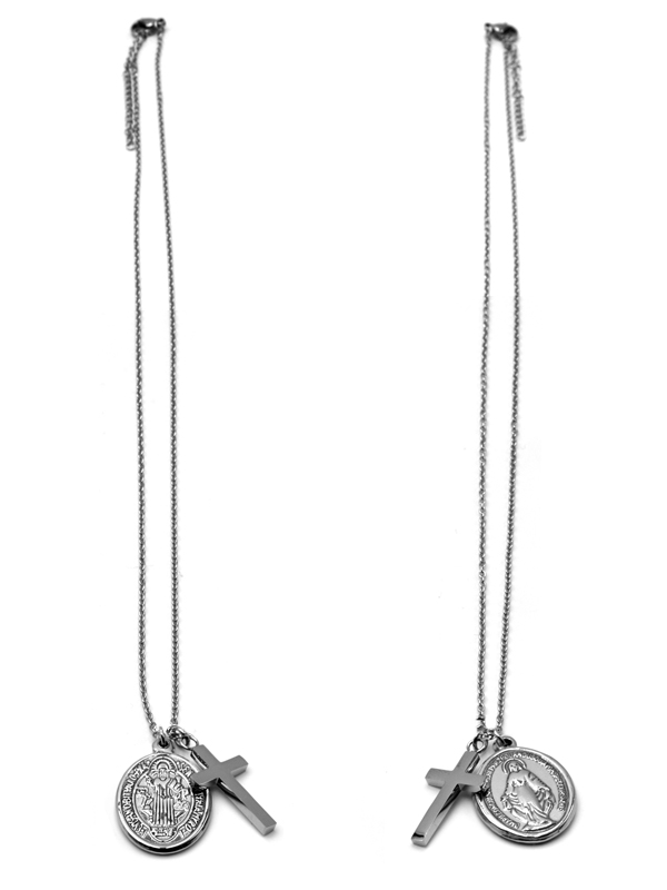 Edelstahlkette (45+5cm)