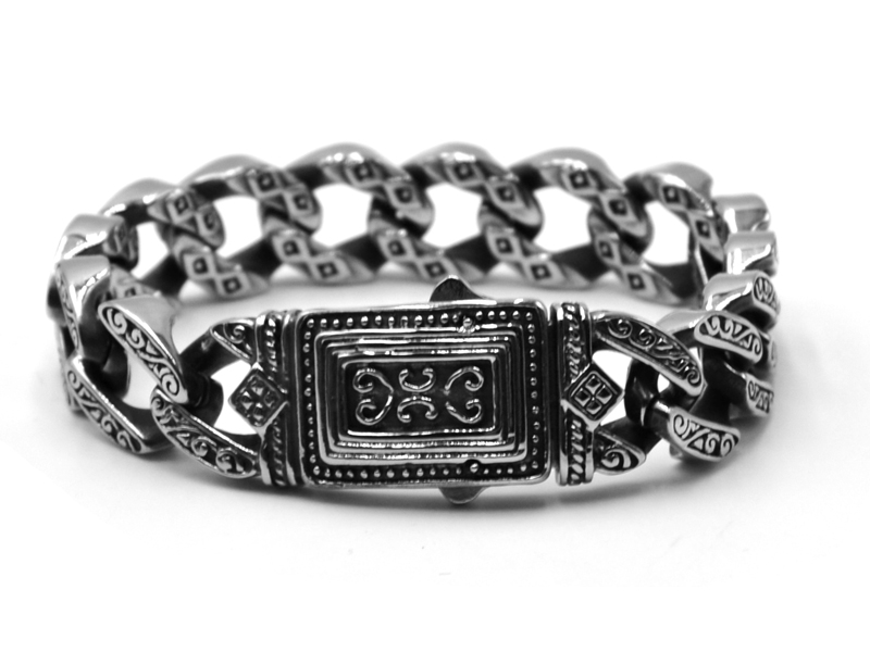 Edelstahlpanzerarmband (22,5cm)