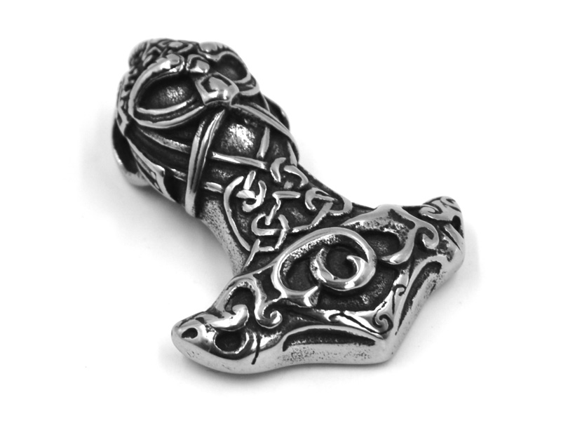 Edelstahlanhänger "Thorshammer"
