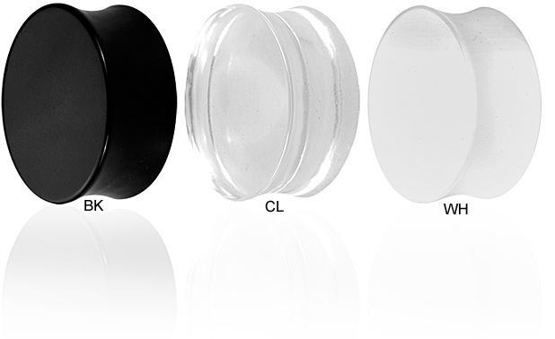 ACRYLIC FLARED PLUGS (24-28MM)