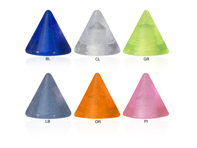 GLOW IN THE DARK MICRO CONES