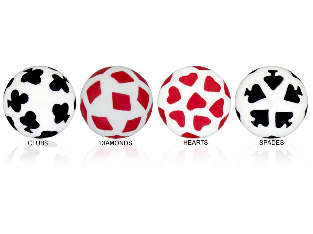PRINT DESIGN PLAYING CARD BALLS