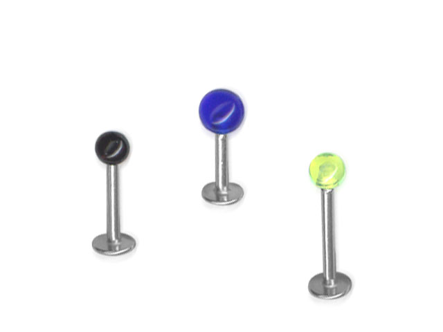 UV MICRO LABRET W. MICRO BALL