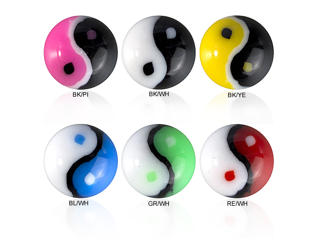 UV YING YANG BALLS