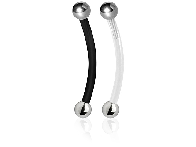 BIOPLAST INTERNAL EYEBROW STUDS W. SS316L BALLS