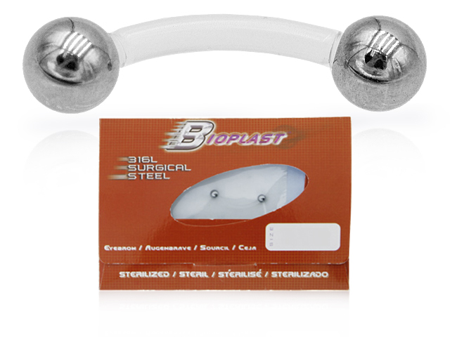 STERELIZED BIOPLAST MICRO BANANAS WITH STEEL BALLS