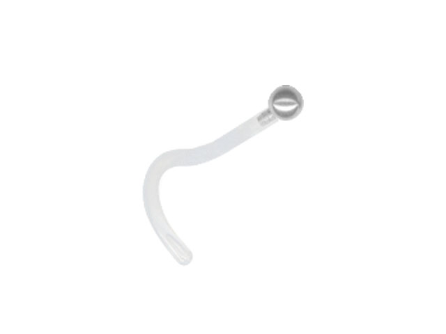 BIOPLAST NOSESTUDS WITH TITANIUM BALL