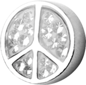 SS316L CRYSTAL TONGUE ATTACHMENTS (GLOSS FINISH PEACE)