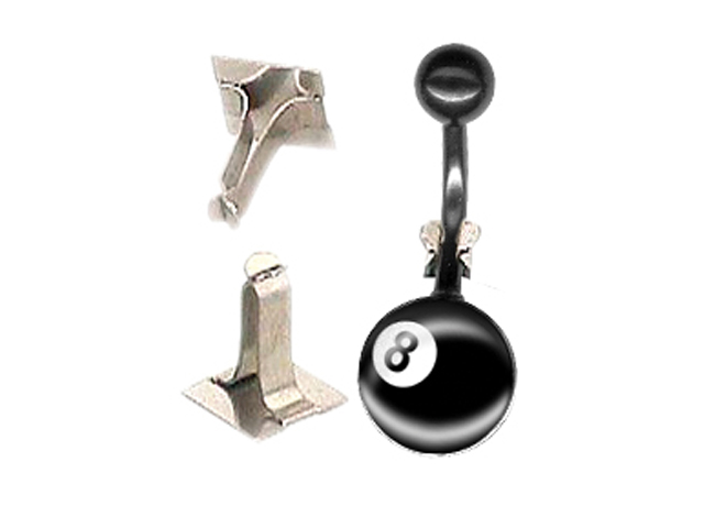 BODY JEWELRY CLIPS (10PCS./PACK)