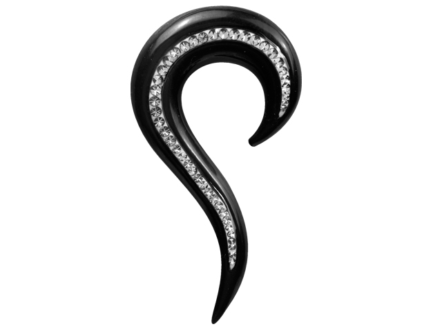 CRYSTAL SIMPLE HORN FISH HOOK (SIDE CANAL, LEFT AND RIGHT)