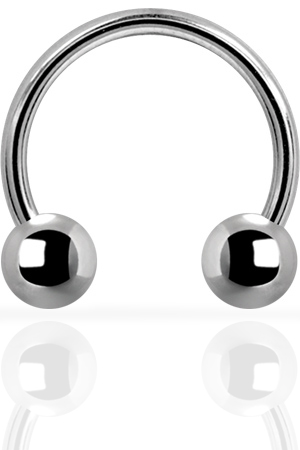 TITANIUM MICRO CIRCULAR BARBELLS