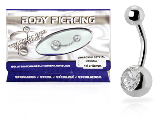 STERELIZED SINGLE JEWELLED TITANIUM BANANAS