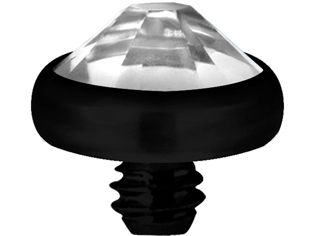 BLACK TITANIUM INTERNAL ATTACHMENT (JEWELLED DISC)