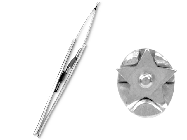 DERMAL ANCHOR AND SKINDIVER HOLDING TOOL W. LOCKING SYSTEM