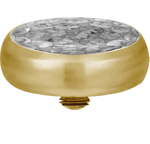 GOLD PVD TITANIUM INTERNAL ATTACHMENT (CRYSTAL LINE DISC)