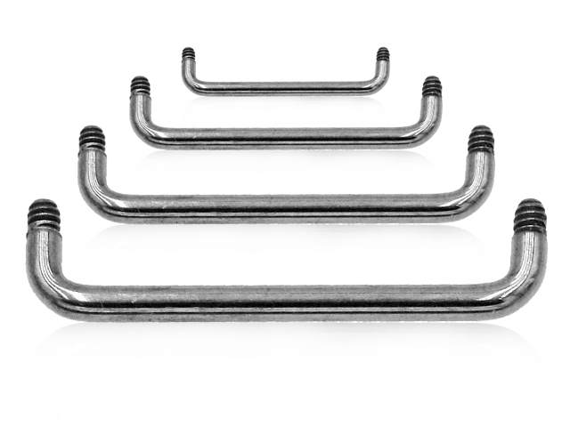 TITANIUM MICRO SURFACE BARBELLS PIN 90~/1.50MM