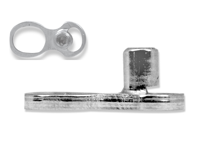 TITANIUM MINI DERMAL ANCHOR (0.8MM INTERNAL)