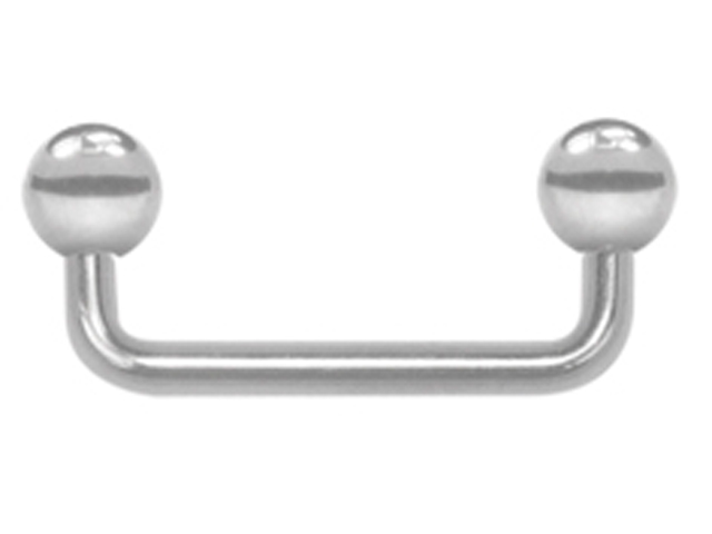 TITANIUM SURFACE BARBELLS 90~ WITH BALLS