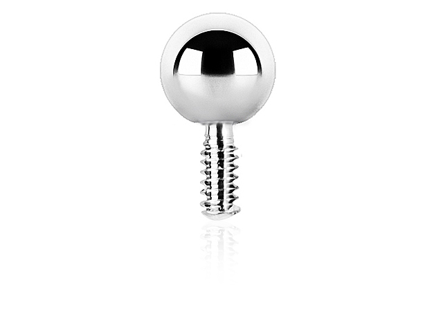 TITANIUM BALL FOR INTERNALLY THREADED MICRO LABRET