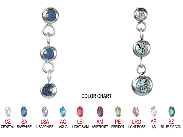 JEWELLED TITANIUM DIMPLE BALLS (3 BALLS)