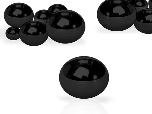 BLACK TITANIUM BALLS