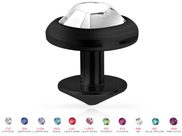 BLACK JEWELLED TITANIUM DERMAL SKINDIVER