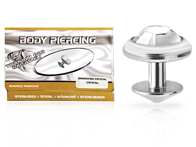 STERILISED JEWELLED TITANIUM DERMAL SKINDIVER