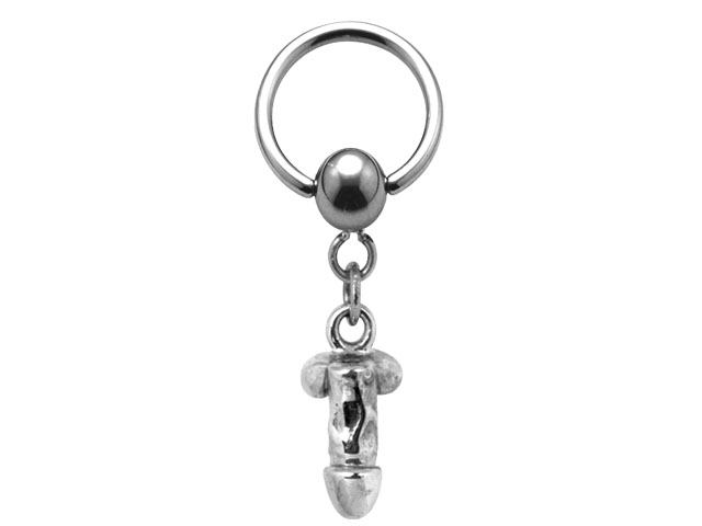 SS316L STEEL CASTING BCR DANGLES (HELLO CLITTY)