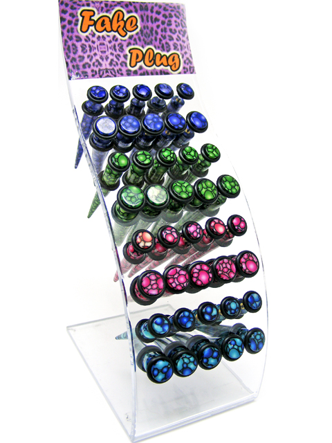 Display Fake Plug "Bubbles" (40 Stück)
