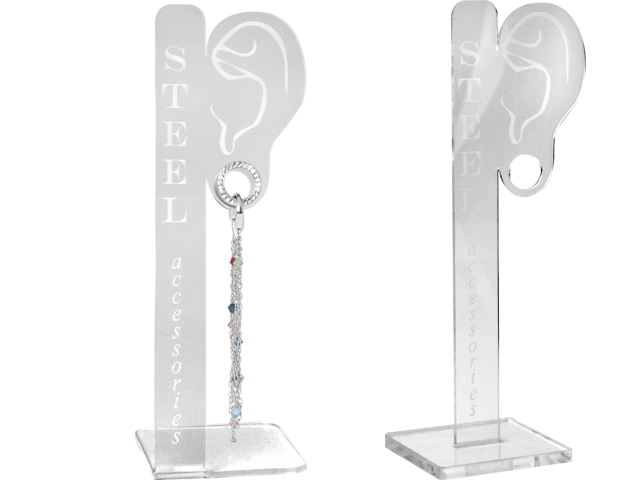 ACRYLIC STAND FOR STEEL ACCESSORIES FOR FLESH TUNNEL