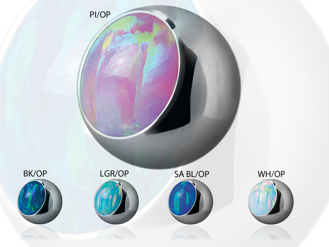 SS316L JEWELLED OPAL BALLS