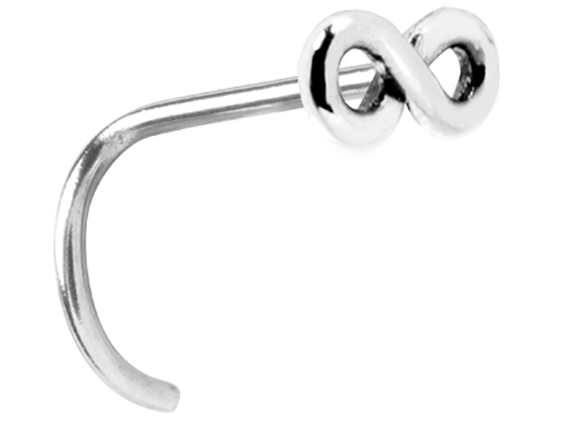 SS316L CASTING NOSE STUD - INFINITY