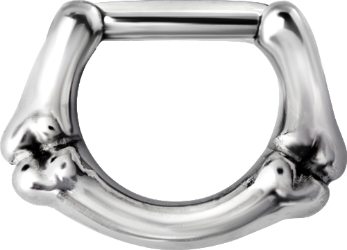SS316L CASTING SEPTUM RING (BONES)