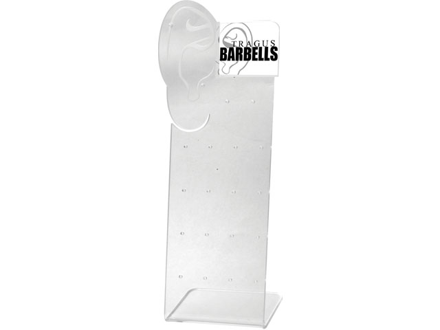 ACRYLIC STAND FOR TRAGUS / HELIX BARBELL - DISPLAY ONLY