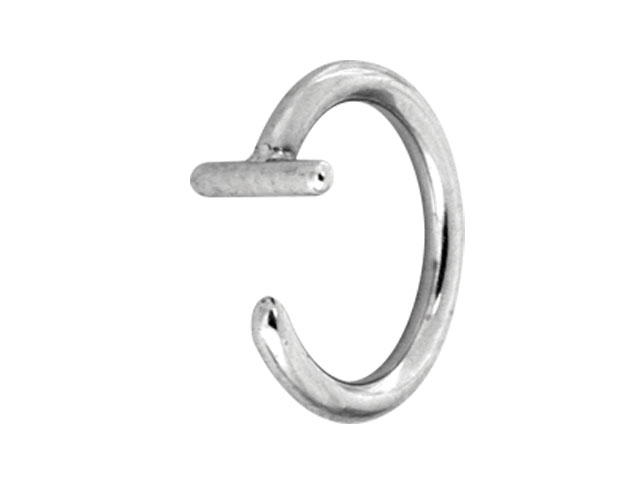 SS316L SINGLE RING FAKE CARTILAGE